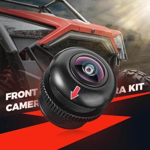 UTV KEMIMOTO IP67 720HD 130 Wide-Angle Night Vision Backup Front Camera Kit for Polaris RZR PRO XP/RZR XP 1000 / RZR Turbo