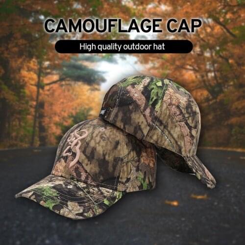 High Quality Cotton Baseball Cap Outdoor Tactical Cap Camouflage Army Mens Cap Casual Hip-Hop Hat Jungle Browning Hat Men