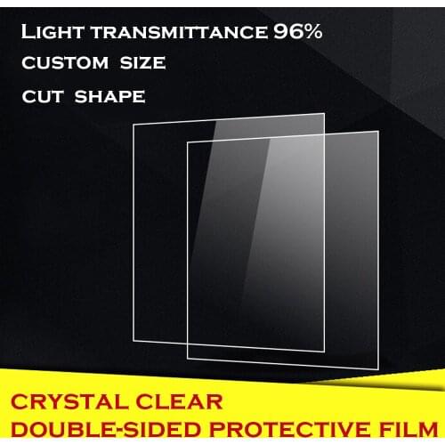 High Transparency Acrylic Sheet Plastic Processing Custom DIY Hand Laser Cut Plexiglass Board Engraving Hard Bending