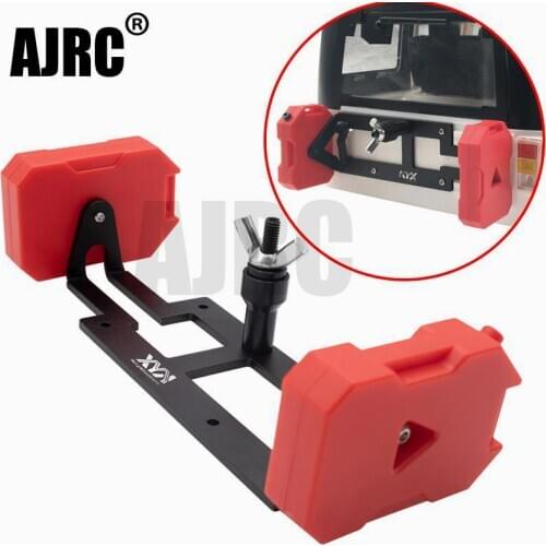 Metal Spare Tire Rack with ABS Fuel Tank Simulation for RC Crawler Car Axial SCX10 II 90046/47 90060 Traxxas TRX-4 TRX4