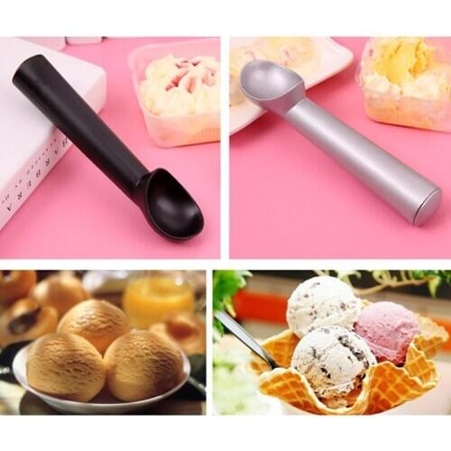 1PC Ice Cream Scoop Non-Stick Aluminum Ice Cream Spoon Anti-Freeze Ball Maker Scoop Fruit Dipper 4 cm x 5.5cm