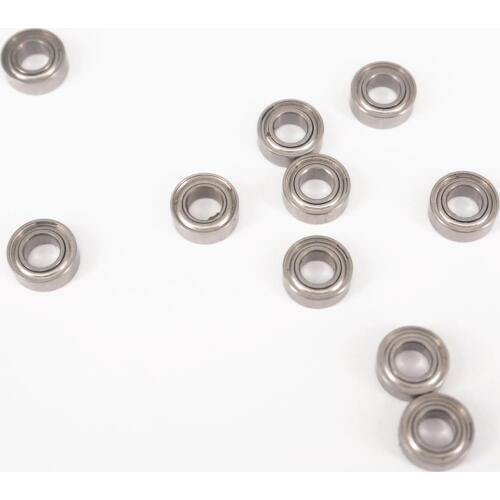 10)MR84ZZ 4x8x3mm P0 ABEC1 Deep Groove Ball Miniature Bearing Gcr15