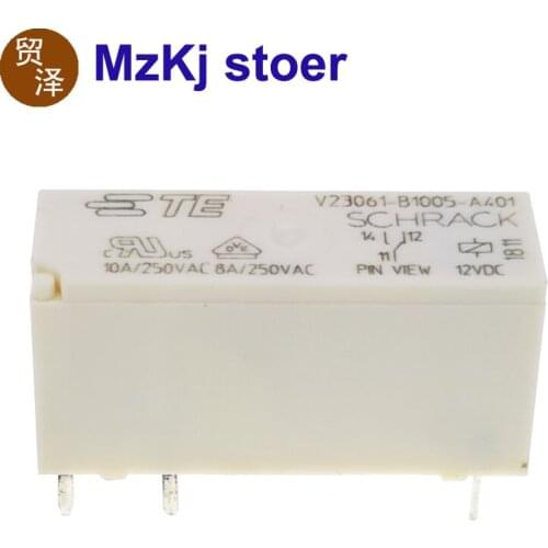 10PCS V23061 Brand new and original TE SCHRACK V23061-B1005-A401 12VDC relay