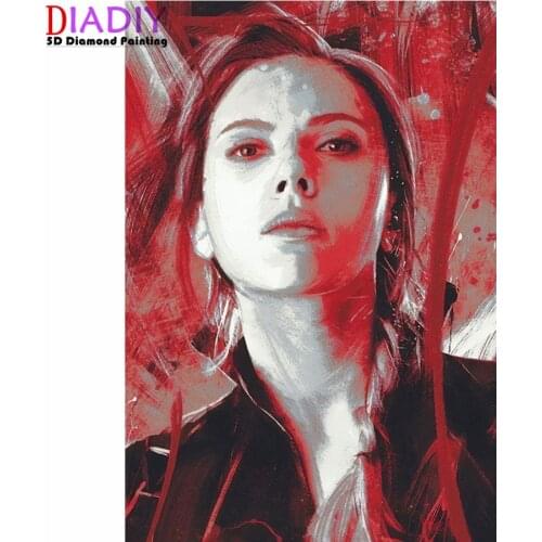 Diy 5D Diamond Painting Cross Stitch the film Avenger Super Hero Diamond Embroidery Pattern Drill Mosaic Home Decor Gift Art