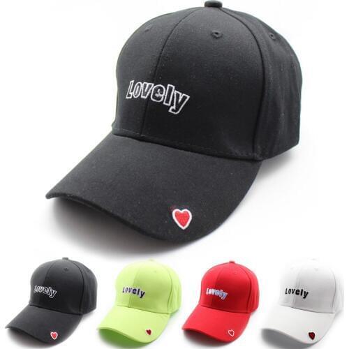 Baseball Cap Men Women Adjustable Embroidery Heart Dad Hat Sport Dance Trucker Streetwear Headwear Snapback Caps Outdoor Hats