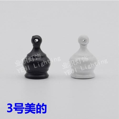 NO.3 decorative nuts Fixed screw cap M10 teeth apply to European chandeliers table lamp candle lamp Lighting accessories