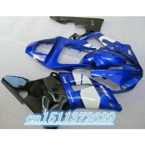 Dor-Fairing for YZF R1 00-01 YZF-R1 2000-2001 YZF1000 1000 YZFR1 00 01 2000 2001 for blue white black D