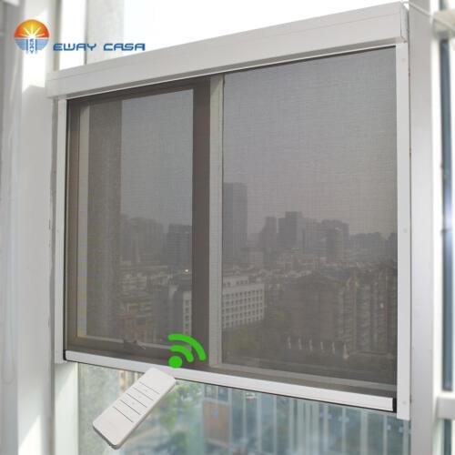 EWAY CASA Blackout Motorized Roller Blinds Wind proof Motor Roller Blinds Smart Electric Outdoor Blinds NO_MRB_ORC_35T