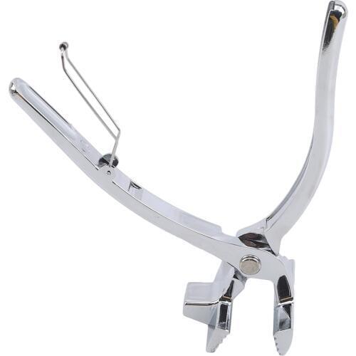 Stainless Steel New Oil Painting Pliers Red Handle Cloth Stretched Canvas Fabric Clamp Pliers Art Supplies