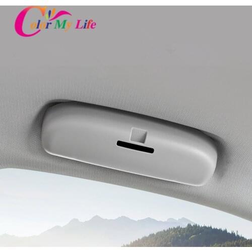 Color My Life Upgrade Car Sunglasses Case Glasses Holder Box Storage Boxes Fit for Infiniti QX30 QX50 QX60 Q50L Q70L Accessories