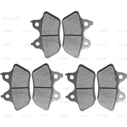 Brake Pad set fit for Harley 1450 FLHXI Street Glide (06) FLTR Road Glide (00-06) FLHTCSE2 1690 Electra Gilde 2 (05-06)