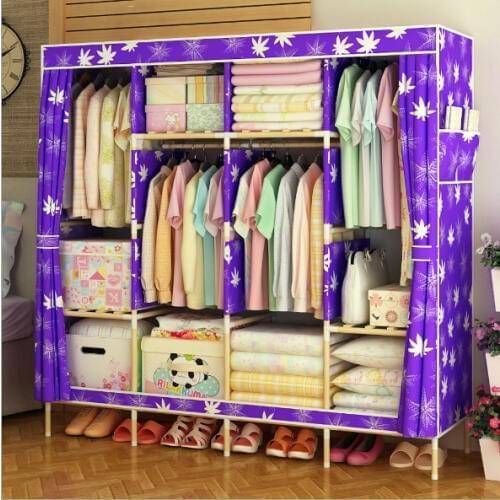Latest wooden wardrobe length 170cm