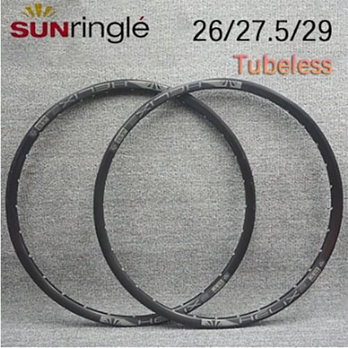 Sun Rim Sunringle Propeller Tr25SL/ Tr25 29 27.5 26 Inch Quasi Vacuum Rim 32 28 24 Holes Tubeless Rims Aluminum Rims 1 piece