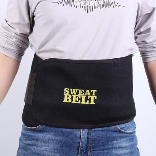 2/3mm Thickness Neoprene Sweating Belts Adjustable Slimming Waist Support Sports Safety Kidney Belt Sportswear Supplies