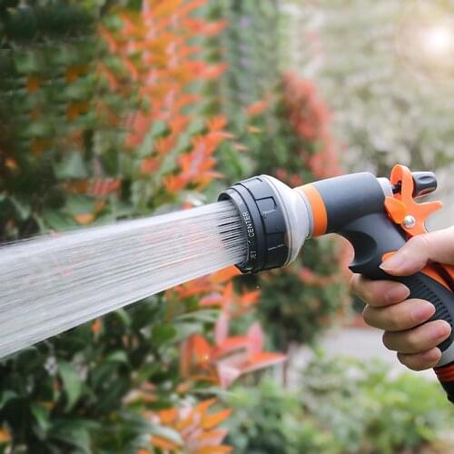 Garden Household Spray Nozzle Gardening Cars Washing Watering Hose Nozzle Water Guns Multi-functional Sprayer