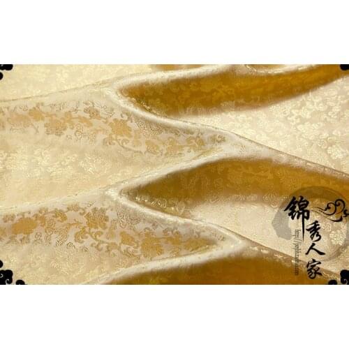 015 DIY Garment Sewing Supplies & Fabrics Brocade and Satin Fabric Dragon Series ofTang Qipao Silk and Satin Fabrics