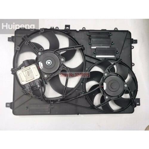 Cooling Fan Electric fan Shroud for land rover FREELANDER 2 LR2 RANGE rover EVOQUE radiator fan assembly LR045248 LR024292