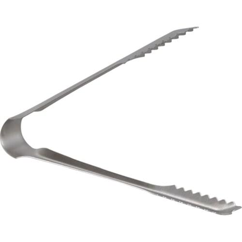 6 inches Stainless Steel Ice Clamp Ice Bucket Tweezers Tweezers Tongs for sugar Napkin Clips Promotion