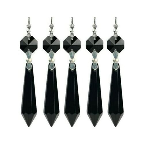 20 sets 60mm Icicle Chandelier Crystals Jewelry Making Ornaments