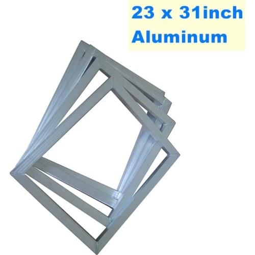 23 x 31inch Silk Screen Printing Aluminum Screen with No Mesh Silk Screen Printing Tools Part (Tubing:1"x 1.5")