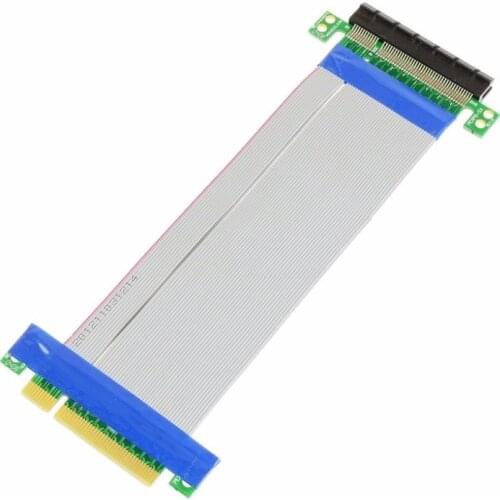 5pcs/lot KEFU PCI Express PCI-e 8X8X Riser Card Extender Extension Cable