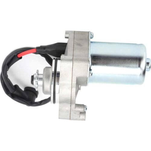 Autocycle Accessories Motorcycle Electric Starter Motor 12 Teeth 3 Replacement for 50/70/90/110 / 125CC ATV 3 Bolts Motor