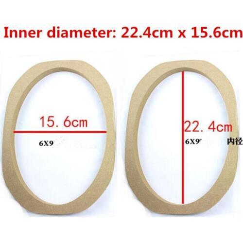 2 Pieces/lot 6x9 Inch Wood Pad Washer Car Audio Conversion Accessories 6*9 inch Speaker Conversion Pad Wood Pad Gasket MDF