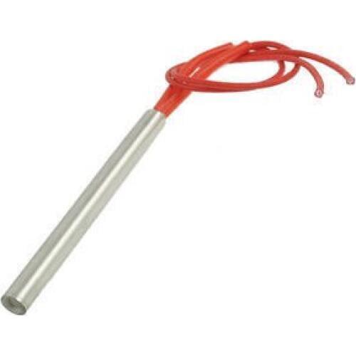Free shipping 1pcs Red 2 Wired 10mm x 100mm Heating Element Cartridge Heater AC 220V 300W Electricity Generation