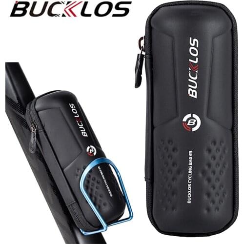 BUCKLOS Cycling Tool Kettle Hard Shell Bag Rainproof Bicycle Repair Tool Bag for Road Mtb Folding Bike Bike Accessories