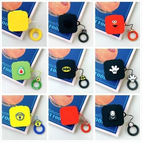 Cute Case For Xiaomi Mi Air 2 SE Case Silicone Headset Case Earphone Protection For Xiaomi Mi Air2 SE Headphone Cover With Hook