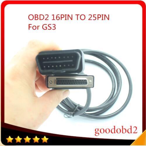 Diagnostic tool car interface OBDII 16 PIN cable OBD2 16PIN TO 25pin Connector main testing cable