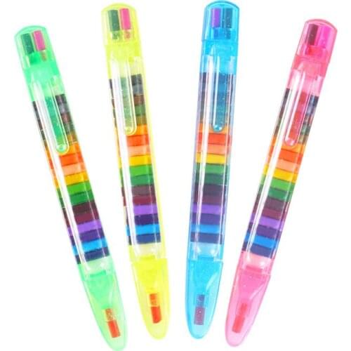 20 Color Crayon Can Replace Writing Pastel Painting Crayons Painted Graffiti Pen for Student School Mark Stationery Oil Pastel