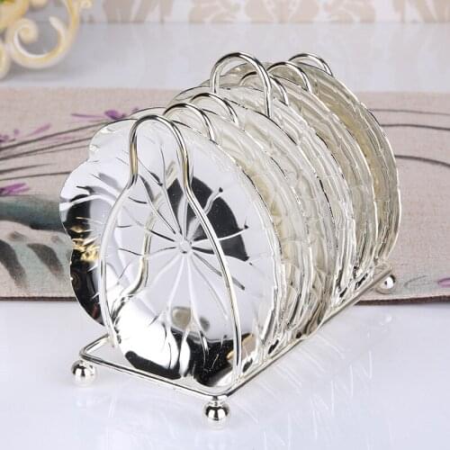 Creative Plate Dessert Dish Fruit Snack Tray Elegant Coaster Luxury Cup Stand Table Centerpieces Home Hotel Decoration