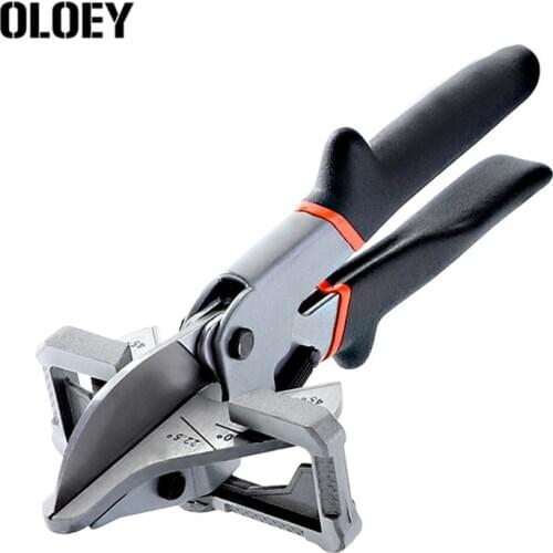 0-135 Degree Adjustable Angle Scissors Miter Cutter Angle Shear Hand Shear Pipe Scissors Cable Hose Wire Trunking Duct Cutter
