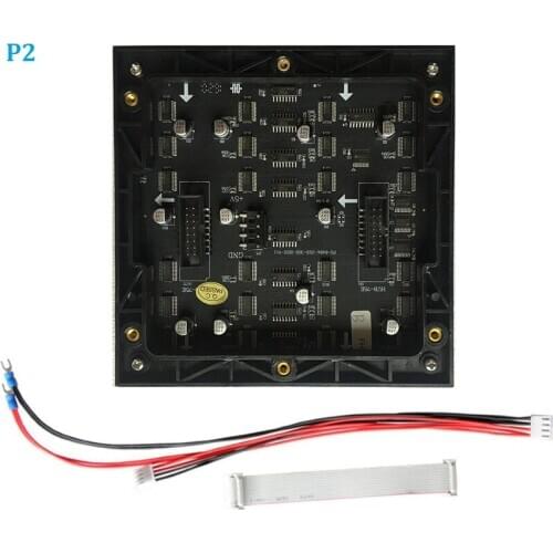 P2 Indoor Matrix Module 128x128mm 64x64Pixel HD HUB75 3In1 RGB SMD Full Color LED Display Panel