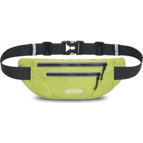 Outdoor Sports Invisible Waterproof Professional Running Pockets Waist Bag Fanny Pack Gym Running Jogging Belt