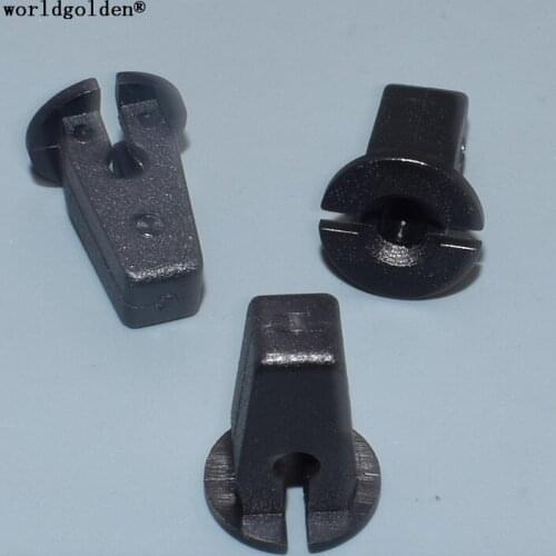 Worldgolden 100pcs plastic clip Fender Liner Grommet for VW#6N0809966A,191941142,3B0868243,52228,WHT003737