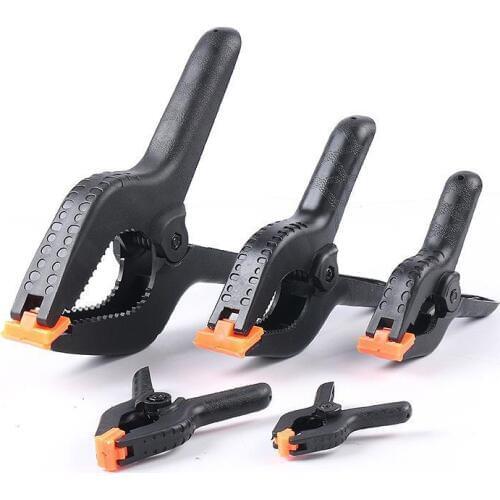 1pcs Woodworking Spring Clamp A-shape Plastic Wood Clips Hardware Tools 2-9 Inch Optional