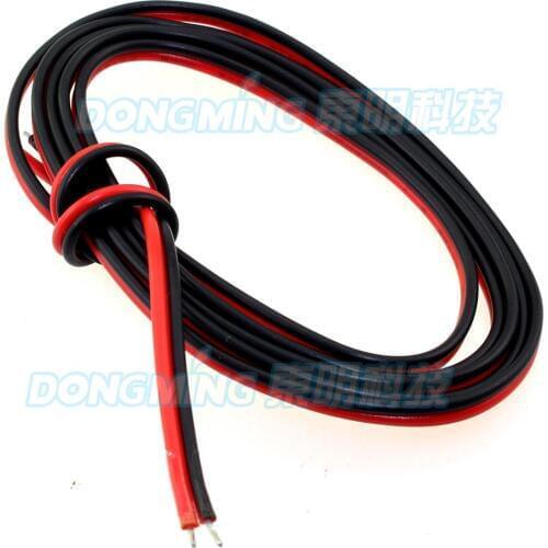 10m PVC insulated wire extension joint connector Red Black 2 pin tinned copper electric cable wire led strip 2pin 5V/12V/24V