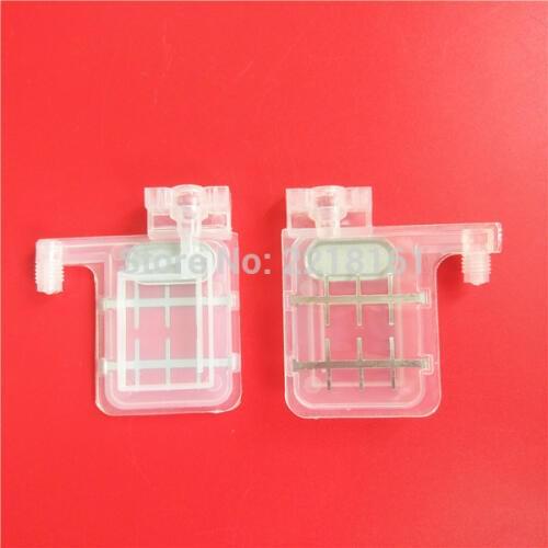 20pcs transparent damper double clips with square head for Epson DX4 / DX5 Head damper compatible with eco-solvent and Water ink