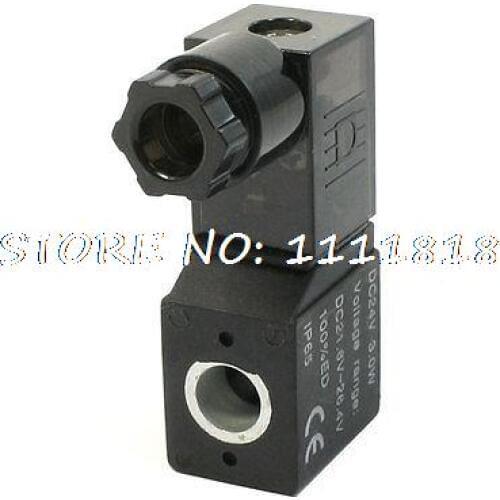 3 Connector Port Pneumatic Solenoid Valve Coil DC 24V 3 Watt