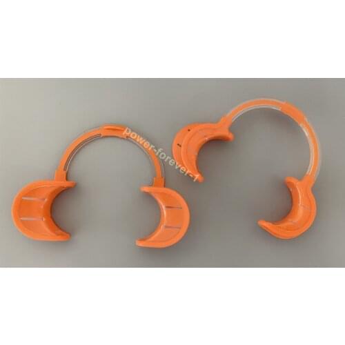 3Pieces C-Shape Teeth Whitening Cheek Retractor Dental Mouth Opener Lip Mouthguard Soft Anti-Skid Rubber