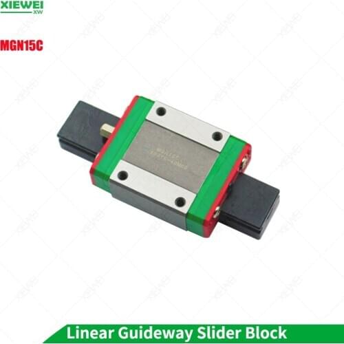 Free Shipping MGN15C linear sliding block carriage for MGN15 linear guide rail cnc parts