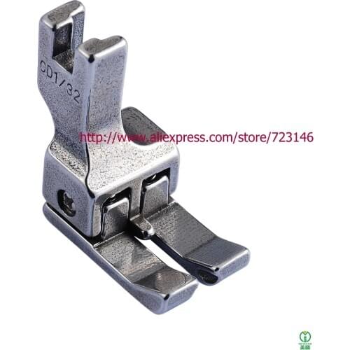CD 1/32 JUKI INDUSTRIAL SEWING MACHINE PRESSER FOOT for DURKOPP BROTHER CONSEW MITSUBISHI PFAFF SEIKO SINGER SIRUBA TAIKO TOYOTA