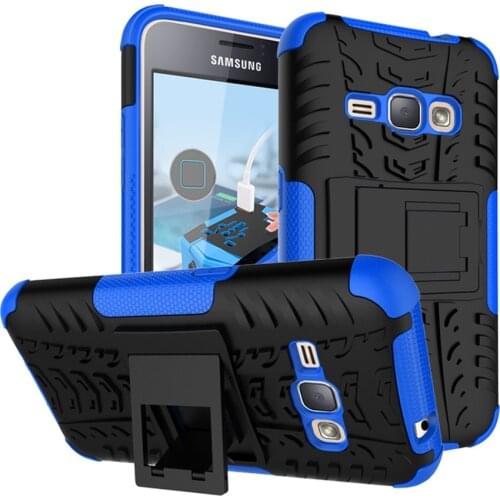 For Samsung Galaxy J1 2016 Cover Shockproof TPU + PC Stand Phone Case Funda On Samsung Galaxy A9 A6 A7 2018 A750 J4 J6 Case Capa