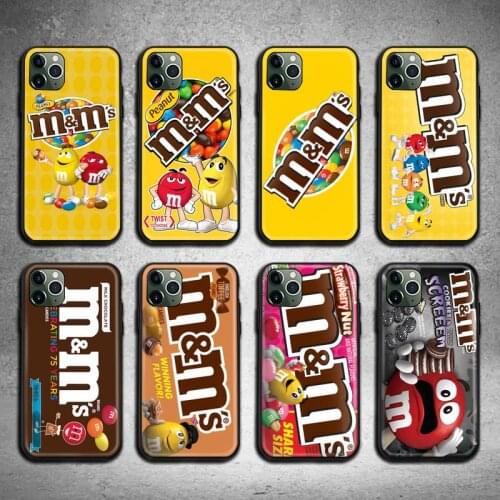 M&Ms Chocolate Nutella Bottle Phone Case for iphone 12 pro max mini 11 pro XS MAX 8 7 6 6S Plus X 5S SE 2020 XR case