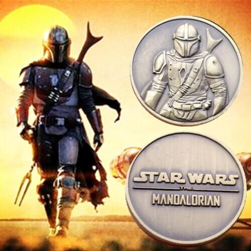Movies TV Shows The Rise of Skywalker Commemorative Coin Alloy Collectible Toys Christmas Halloween Gift