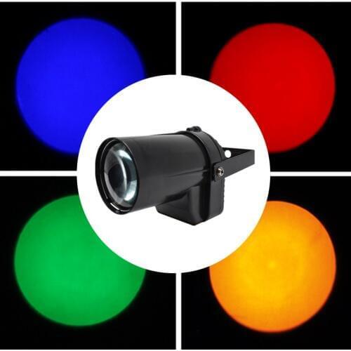Hot sale Mini 3W 200-220LM LED SpotLight DJ KTV Party Dsico Xmas LED Lighting LED Spot Light Mounted Pinspot Stage Beam Lamp