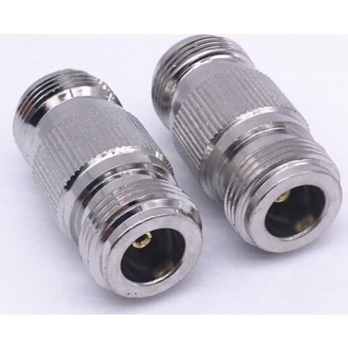 New Adapter N Type Female To N Female Jack Double Straight RF Coaxial Connectors