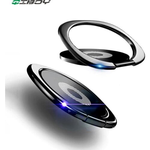 360 Degree Rotation Finger Ring Holder For Xiaomi Huawei Smart Phone Ultra Thin Metal Ring Bracket Universal Mobile Phone Stand